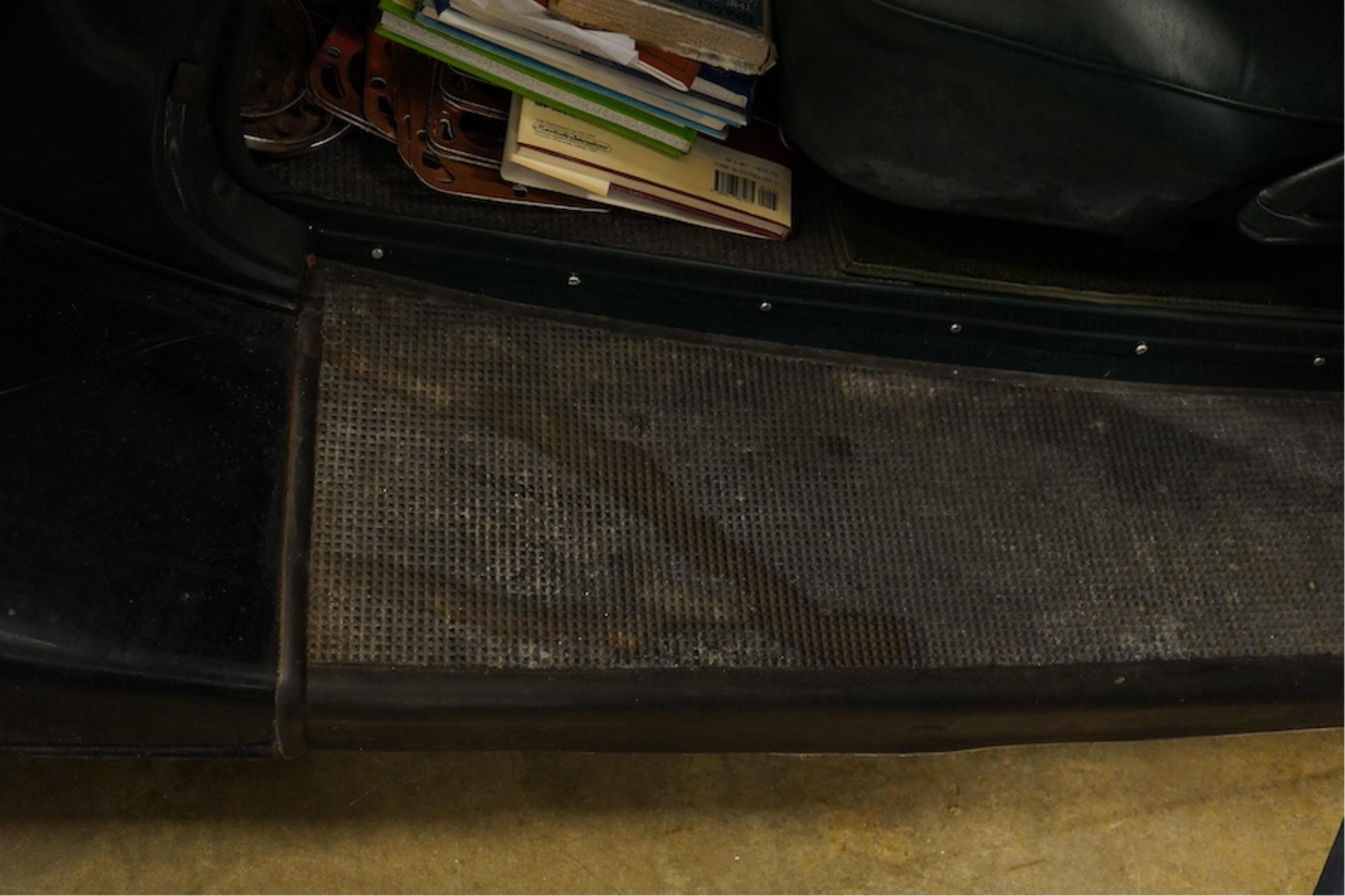 A 1936 Ford Model Y saloon, reg. no. CYM868, 885cc, dark green, odometer showing 93,057 miles. Restored by the late owner, to a very high standard and winner of seven Concours d’Elegance awards